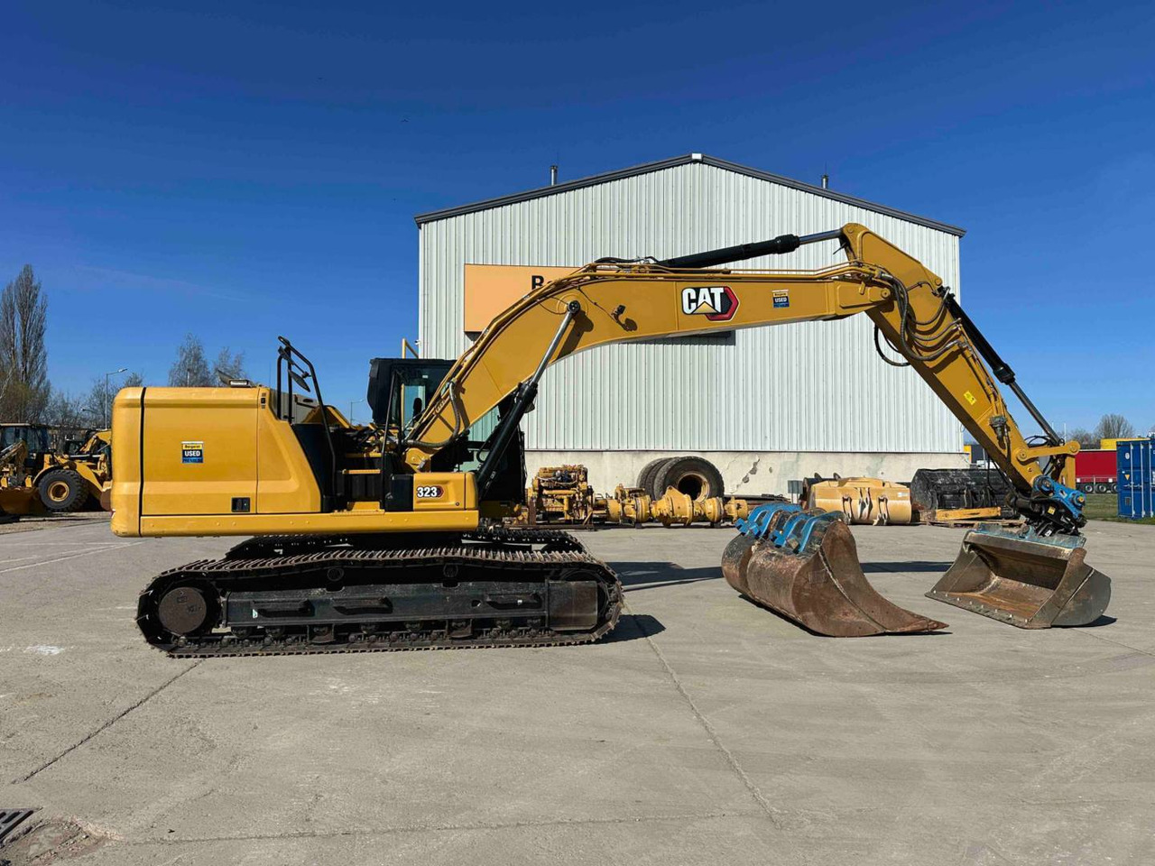 Lintekskavaator CAT 323: pilt 10