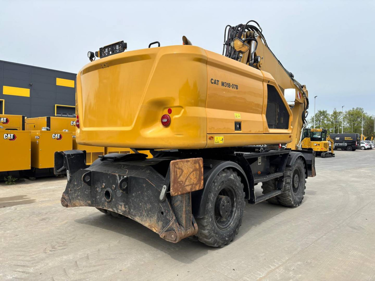 CAT M 318 - Ratastel ekskavaator: pilt 4 CAT M 318 - Ratastel ekskavaator: pilt 4