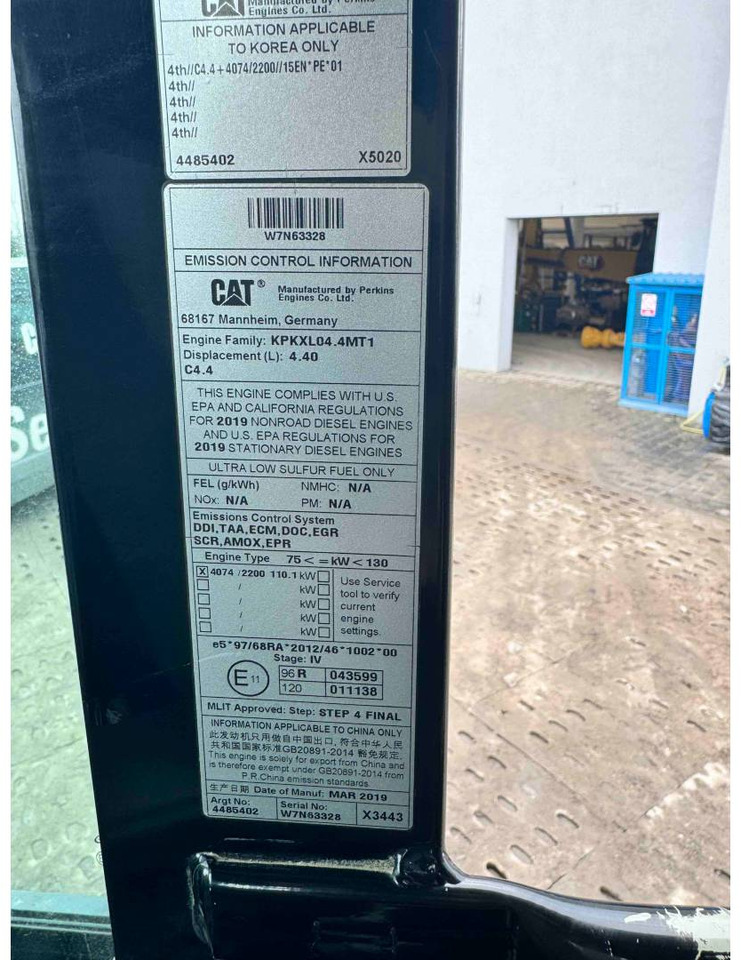 Ratastel ekskavaator CAT M314F: pilt 8 Ratastel ekskavaator CAT M314F: pilt 8