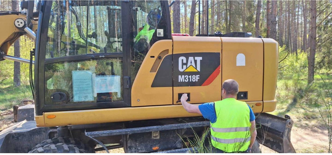 CAT M318F - Ratastel ekskavaator: pilt 4 CAT M318F - Ratastel ekskavaator: pilt 4