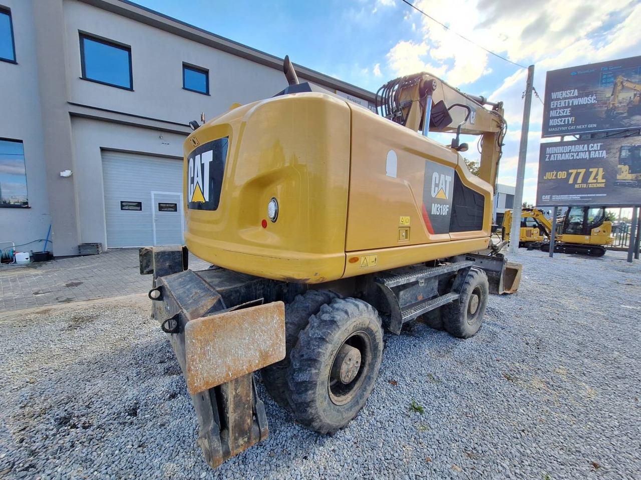 CAT M318F - Ratastel ekskavaator: pilt 3 CAT M318F - Ratastel ekskavaator: pilt 3