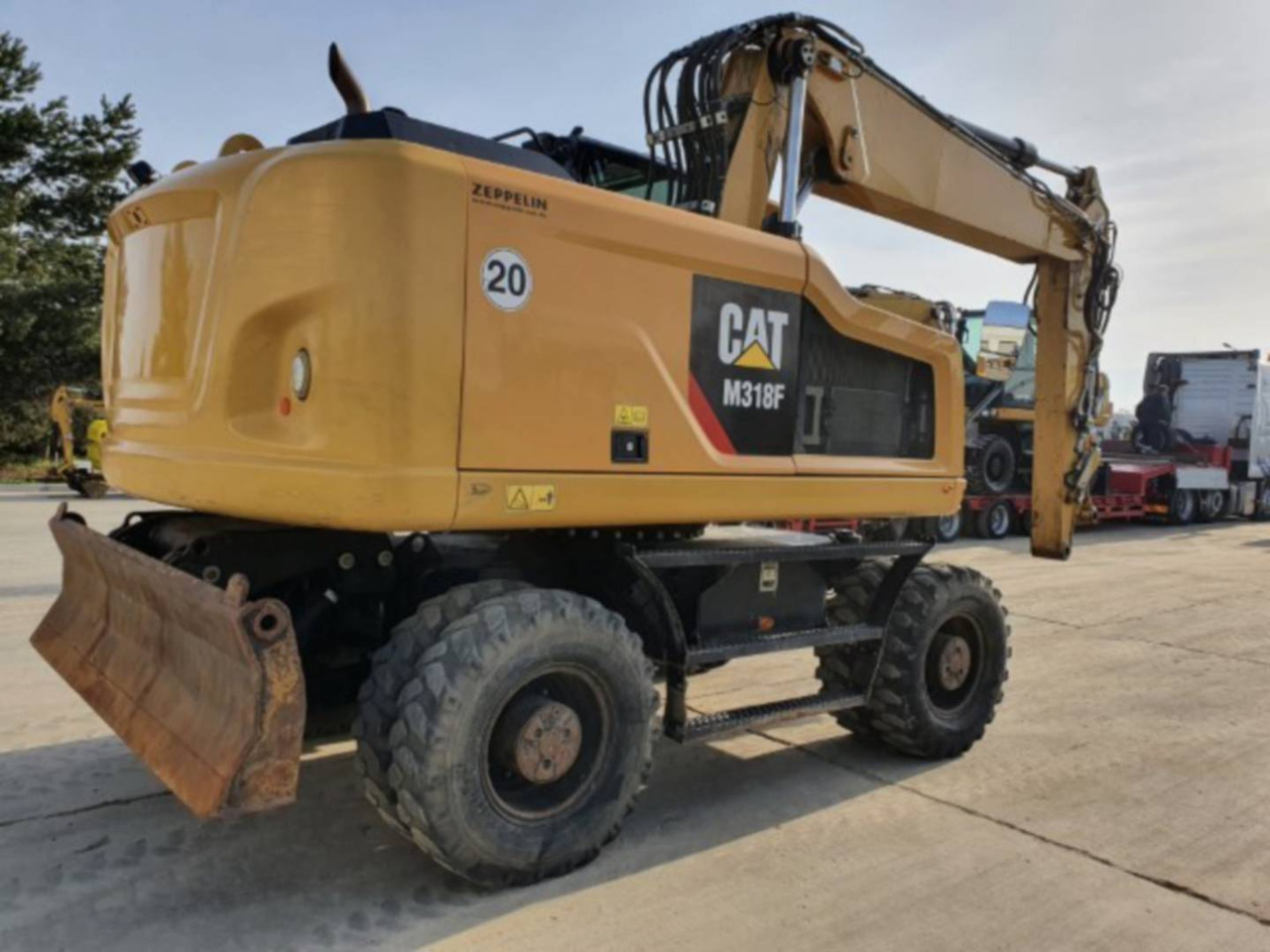 CAT M318F - Ratastel ekskavaator: pilt 3 CAT M318F - Ratastel ekskavaator: pilt 3