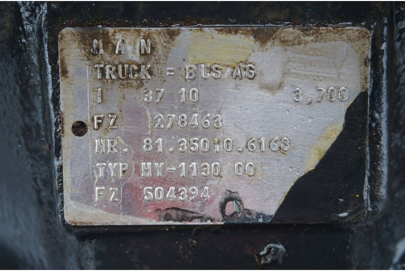 MAN HY-1130-00 37/10 - Tagatelg - Veoauto: pilt 5 MAN HY-1130-00 37/10 - Tagatelg - Veoauto: pilt 5
