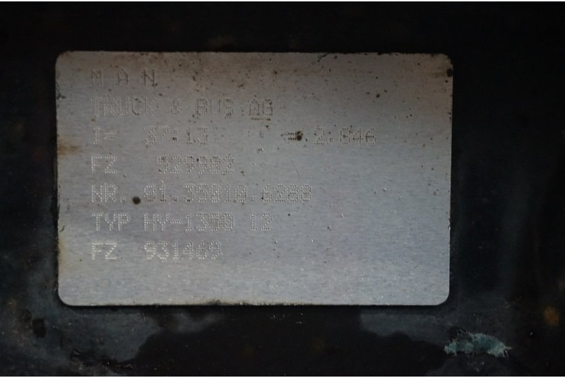 MAN HY-1350-15 37/13 - Tagatelg - Veoauto: pilt 3 MAN HY-1350-15 37/13 - Tagatelg - Veoauto: pilt 3