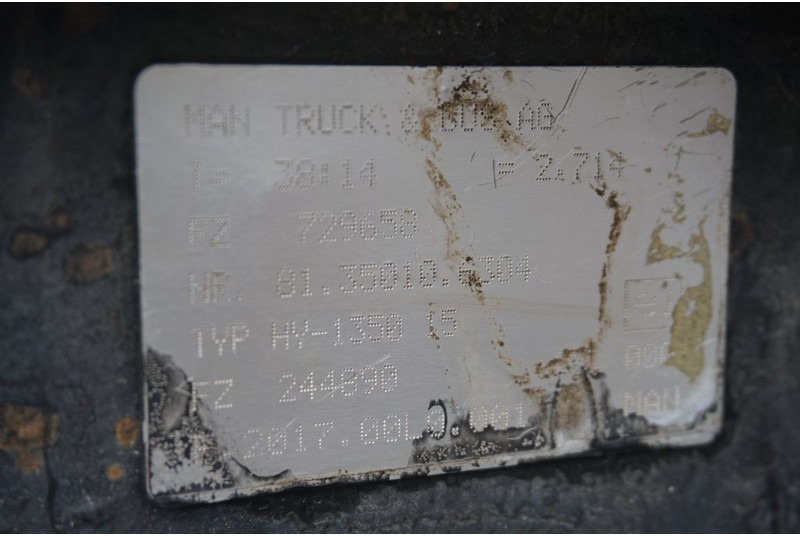 MAN HY-1350-15 38/14 - Tagatelg - Veoauto: pilt 4 MAN HY-1350-15 38/14 - Tagatelg - Veoauto: pilt 4