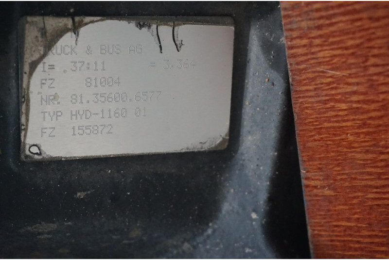 MAN HYD-1160-01 37/11 - Tagatelg - Veoauto: pilt 5 MAN HYD-1160-01 37/11 - Tagatelg - Veoauto: pilt 5