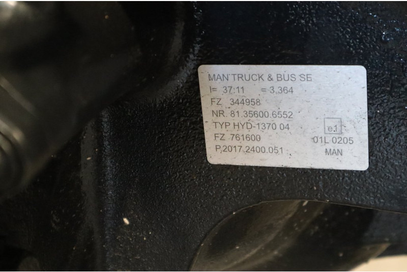 MAN HYD-1370-04 37/11 81.35003-7617 BRANDNEW - Tagatelg - Veoauto: pilt 5 MAN HYD-1370-04 37/11 81.35003-7617 BRANDNEW - Tagatelg - Veoauto: pilt 5