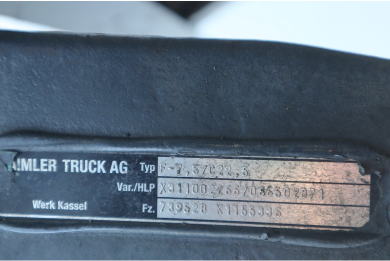 Mercedes-Benz F-7.5/C22.5 739528K115539 - Esitelg - Veoauto: pilt 3 Mercedes-Benz F-7.5/C22.5 739528K115539 - Esitelg - Veoauto: pilt 3