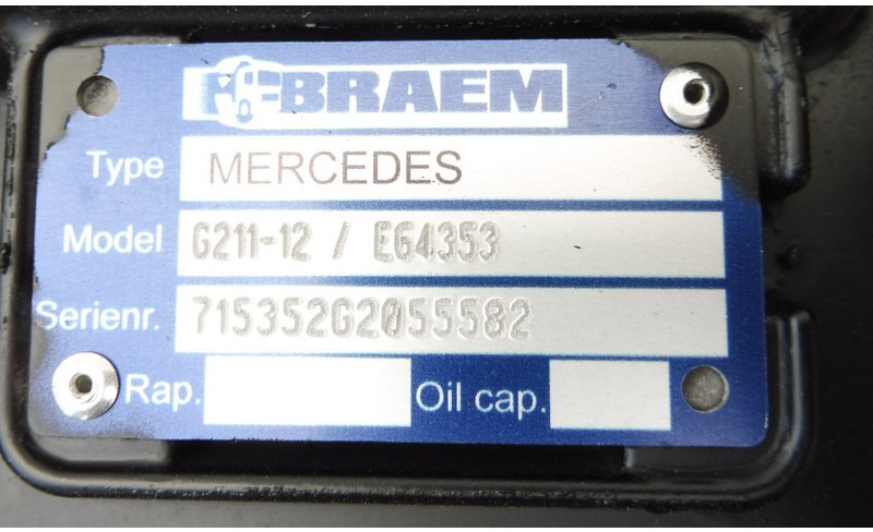 Mercedes-Benz G211-12KL MP4 GNSRGP - Käigukast - Veoauto: pilt 5 Mercedes-Benz G211-12KL MP4 GNSRGP - Käigukast - Veoauto: pilt 5