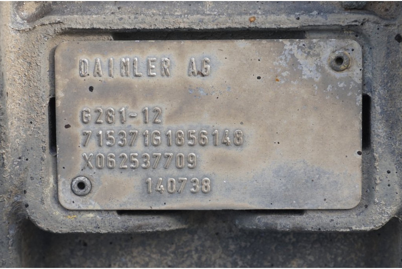 Mercedes-Benz G281-12KL MP4 715371G1856148 - Käigukast - Veoauto: pilt 5 Mercedes-Benz G281-12KL MP4 715371G1856148 - Käigukast - Veoauto: pilt 5