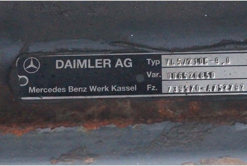 Mercedes-Benz VL5/21DC-9 739 570 A 752792 - Esitelg - Veoauto: pilt 3 Mercedes-Benz VL5/21DC-9 739 570 A 752792 - Esitelg - Veoauto: pilt 3