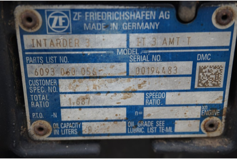 Käigukast - Veoauto ZF 12AS2131DD+INT3  81.32004-6369: pilt 6