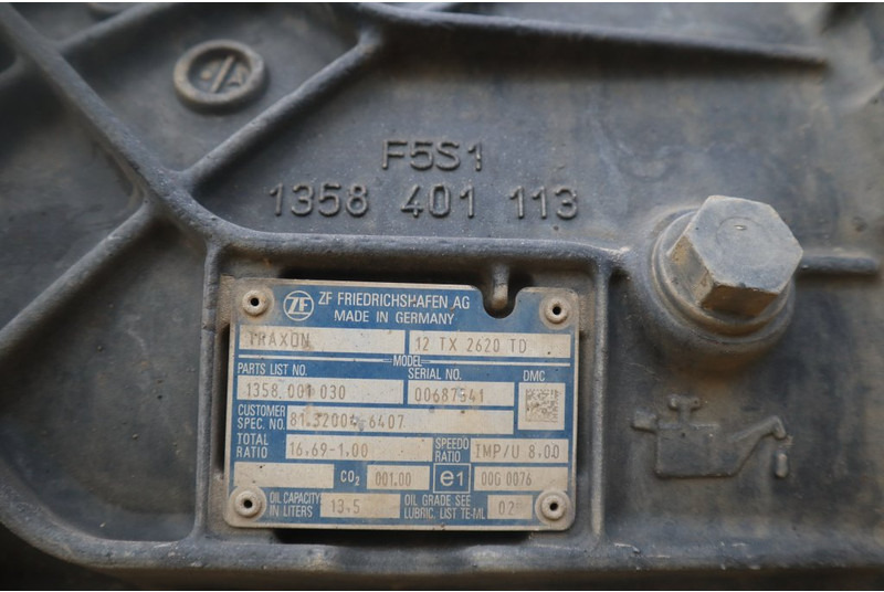 ZF 12TX2620DD 81.32004-6407 - Käigukast - Veoauto: pilt 5 ZF 12TX2620DD 81.32004-6407 - Käigukast - Veoauto: pilt 5