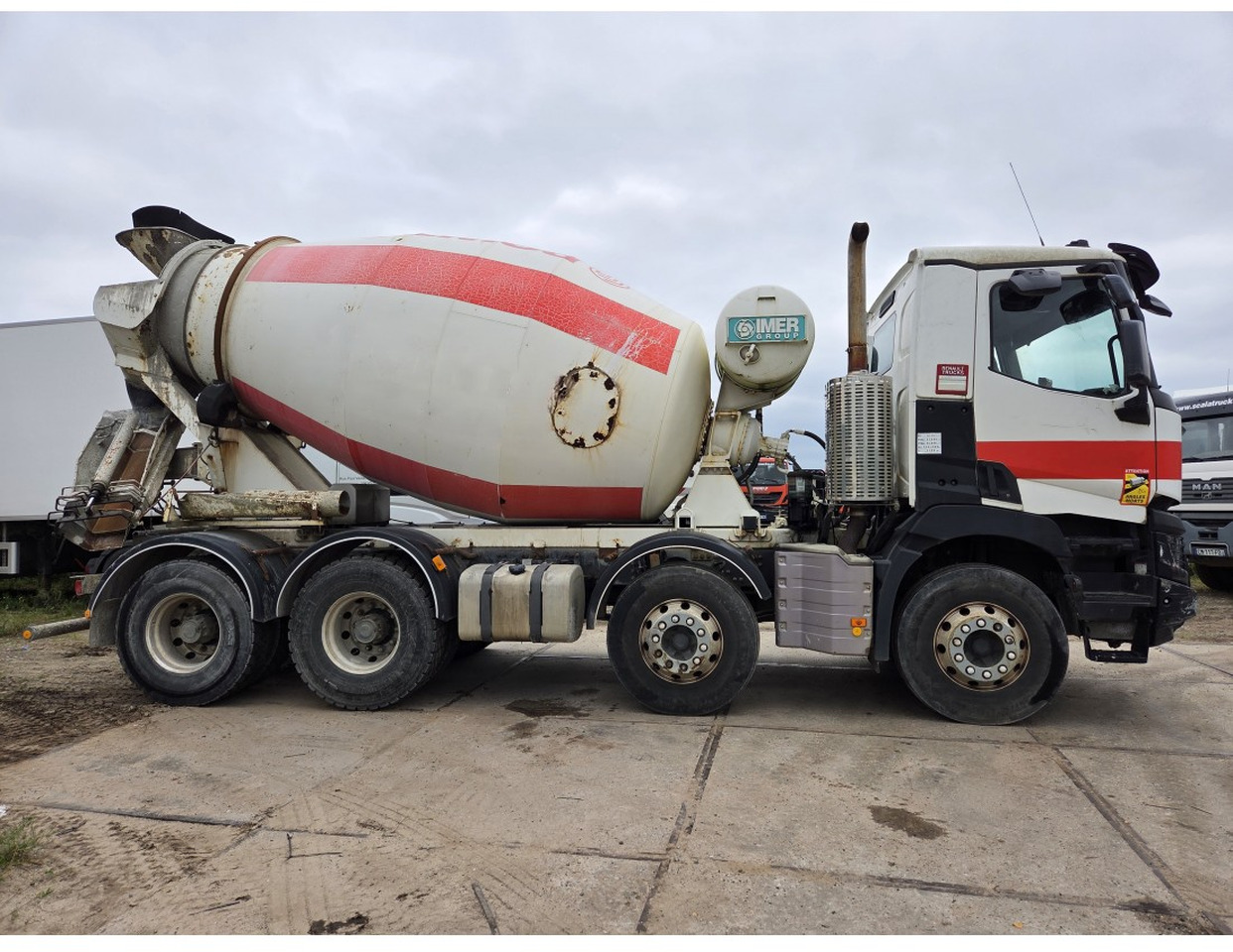 Renault C430 8X4 CONCRETE MIXER MANUAL GEARBOX - Autobetoonisegisti: pilt 4 Renault C430 8X4 CONCRETE MIXER MANUAL GEARBOX - Autobetoonisegisti: pilt 4