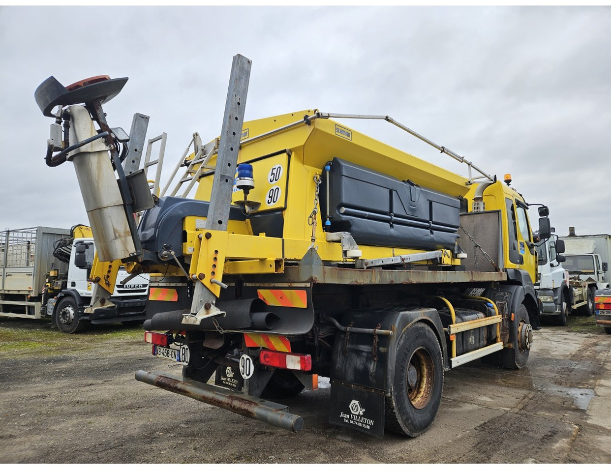 Renault Kerax 450 4x4 Salt spreader Gritter - Kallurauto: pilt 4 Renault Kerax 450 4x4 Salt spreader Gritter - Kallurauto: pilt 4