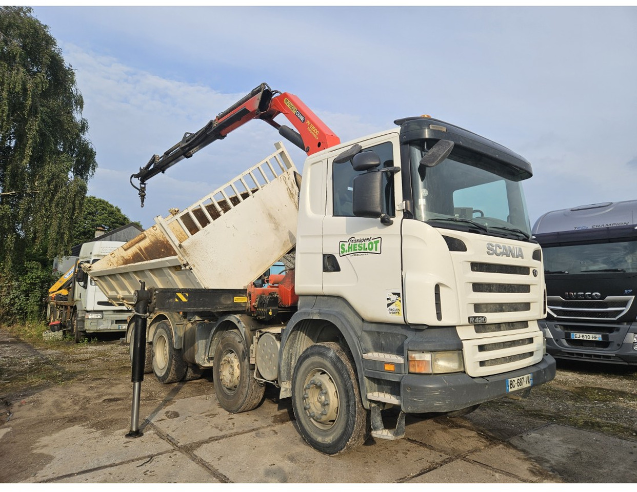 Scania R420 8x4 Tipper Crane Palfinger 23500 - Kallurauto, Kraanaga veoauto: pilt 5 Scania R420 8x4 Tipper Crane Palfinger 23500 - Kallurauto, Kraanaga veoauto: pilt 5