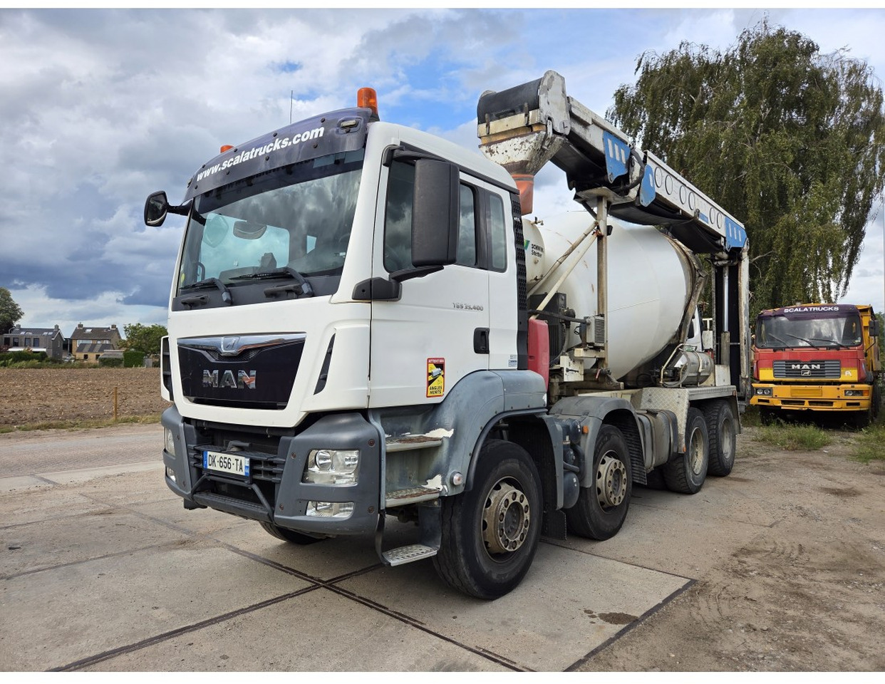 TGS 35.400 8X4 Concrete Mixer Stetter Euro 6 Steelsuspension - Autobetoonisegisti: pilt 1 TGS 35.400 8X4 Concrete Mixer Stetter Euro 6 Steelsuspension - Autobetoonisegisti: pilt 1
