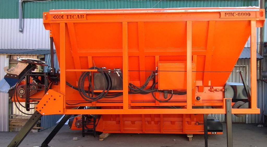 TICAB Sand and Salt Spreader,6/9mᵌ,9/12t of sand,Manufaсturer - Kommunaal-/ Erisõiduk: pilt 2 TICAB Sand and Salt Spreader,6/9mᵌ,9/12t of sand,Manufaсturer - Kommunaal-/ Erisõiduk: pilt 2