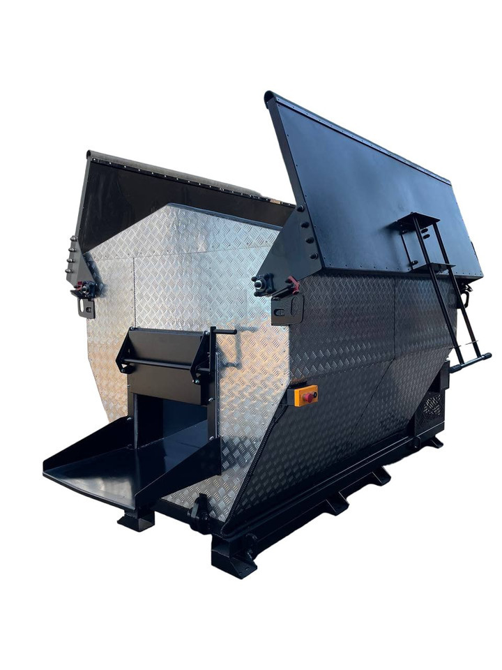 TICAB Asphalt Hot Box from the Manufacturer for 2,8 t, termiskais bunkurs asfaltam HB-2 - Asfaldimasin: pilt 1 TICAB Asphalt Hot Box from the Manufacturer for 2,8 t, termiskais bunkurs asfaltam HB-2 - Asfaldimasin: pilt 1