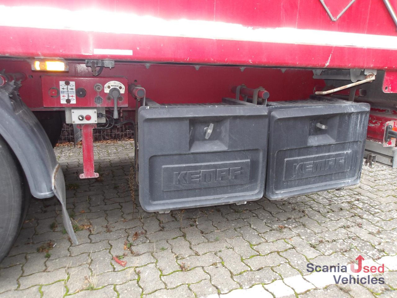 Kõndimisalaga poolhaagised KEMPF SP 35/3 - SCHUBBODEN - BPW - ALCOA - seitl. TÜR: pilt 14