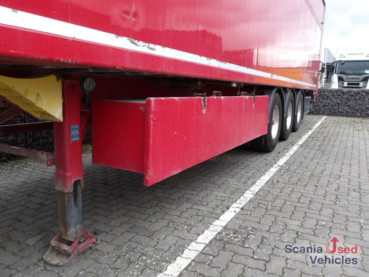 Kõndimisalaga poolhaagised KEMPF SP 35/3 - SCHUBBODEN - BPW - ALCOA - seitl. TÜR: pilt 12