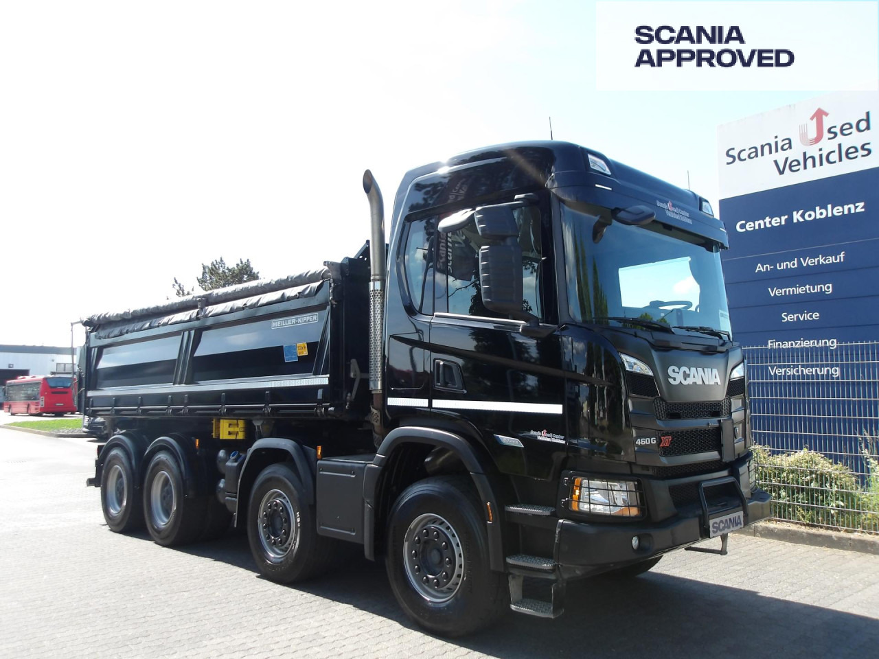 SCANIA G 460 - 8x4 - MEILLER DSK mit BORDMATIK - - Kallurauto: pilt 1 SCANIA G 460 - 8x4 - MEILLER DSK mit BORDMATIK - - Kallurauto: pilt 1