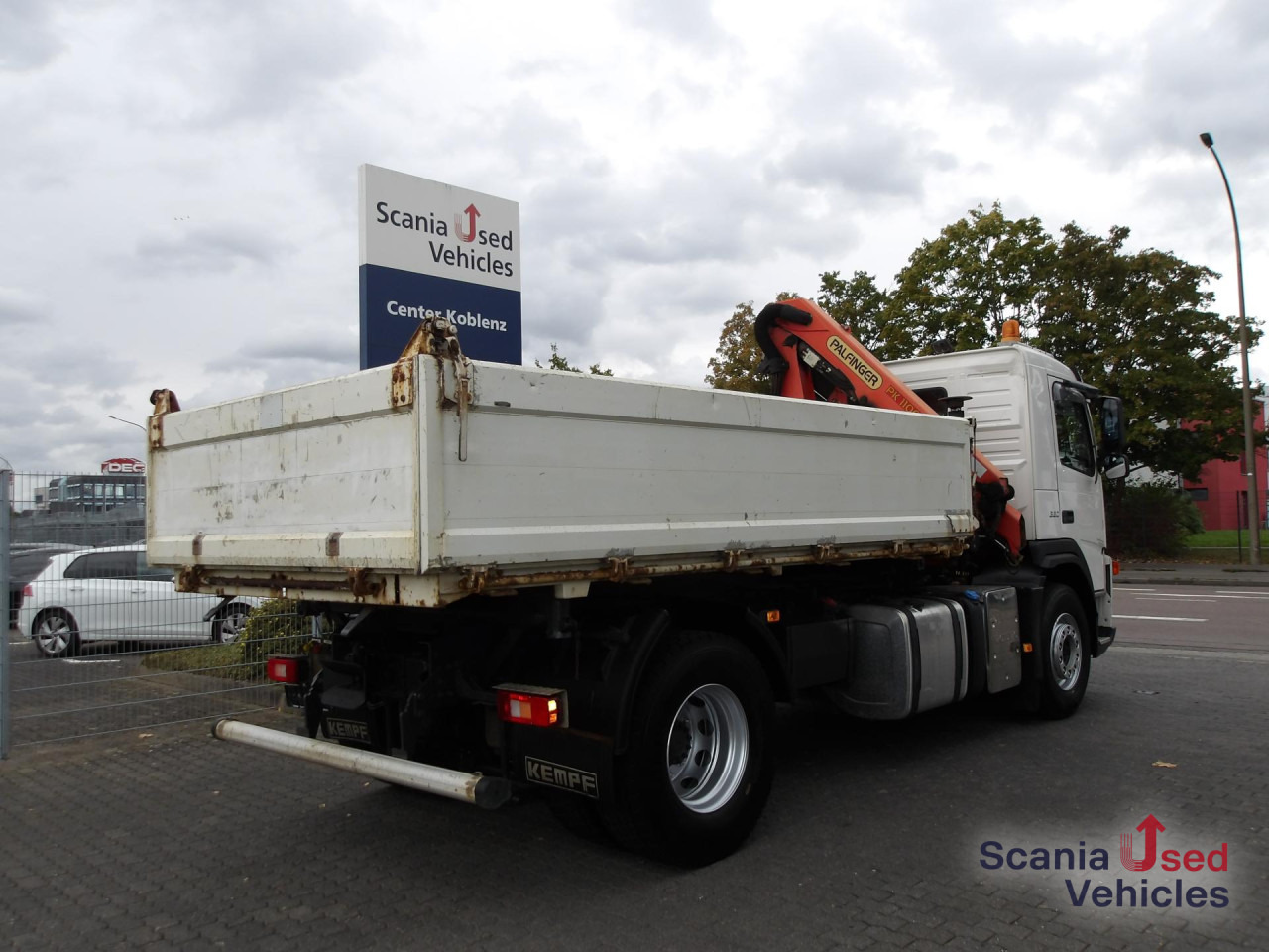 Kallurauto VOLVO FM 330 - PALFINGER PK 11001K - KEMPF DSK: pilt 9
