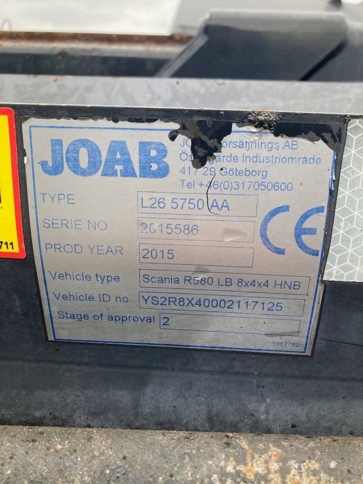 Joab L26 5750AA Lastväxlare - Konksu tõstja/ Koormaandur: pilt 3 Joab L26 5750AA Lastväxlare - Konksu tõstja/ Koormaandur: pilt 3