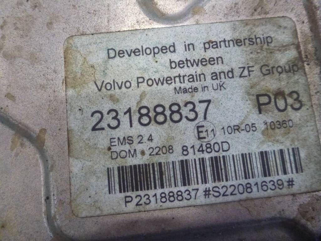 Volvo Motor Styrenhet, 23188837 - Elektrisüsteem - Veoauto: pilt 3 Volvo Motor Styrenhet, 23188837 - Elektrisüsteem - Veoauto: pilt 3