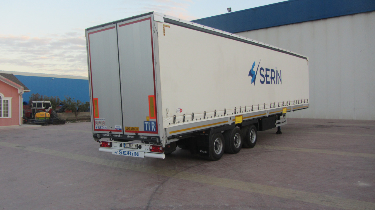SERIN Tenteli Optima Curtainsider Semi Trailer - Tentpoolhaagis: pilt 2 SERIN Tenteli Optima Curtainsider Semi Trailer - Tentpoolhaagis: pilt 2