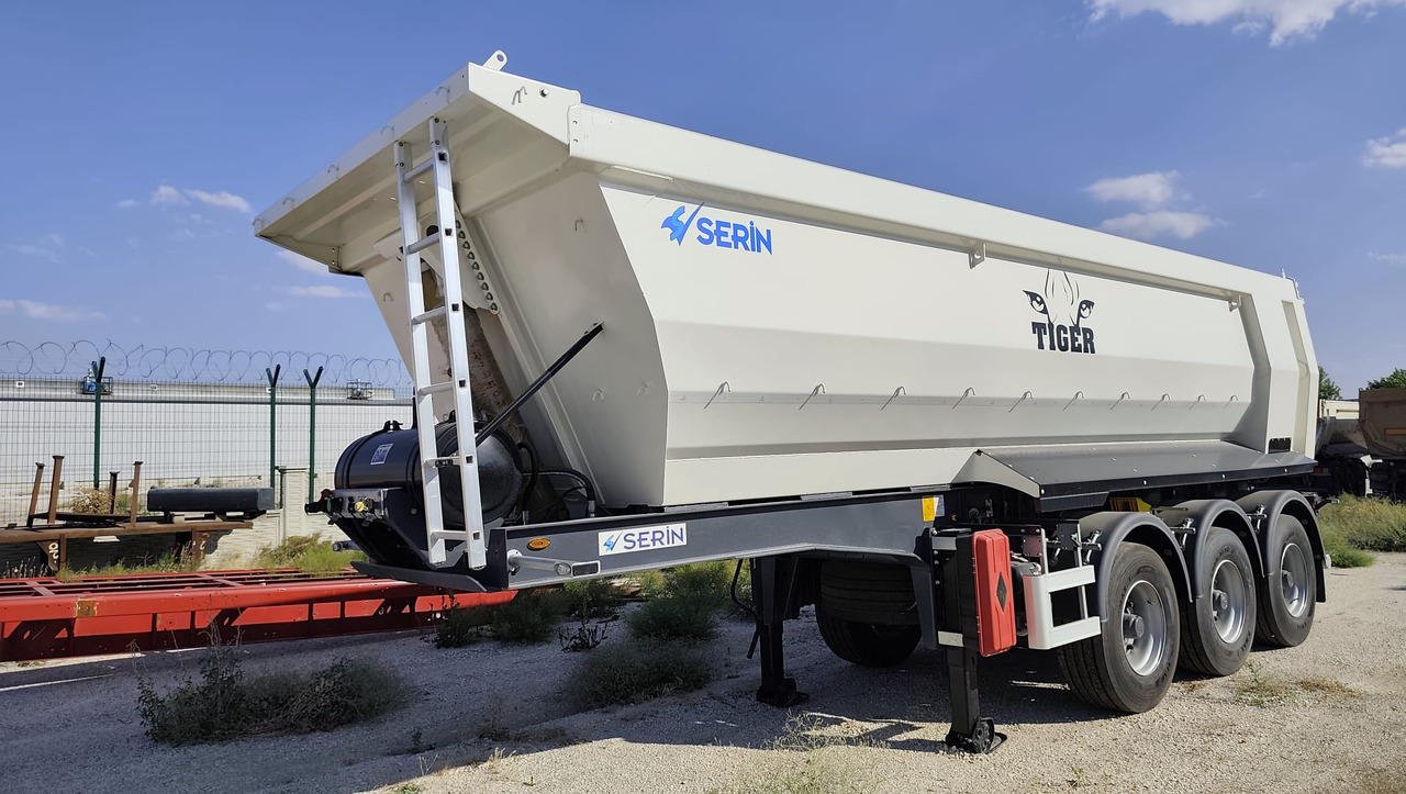 SERIN Tiger HARDOX 28 m³ Tipper Semi-Trailer - Kallur-poolhaagis: pilt 1 SERIN Tiger HARDOX 28 m³ Tipper Semi-Trailer - Kallur-poolhaagis: pilt 1