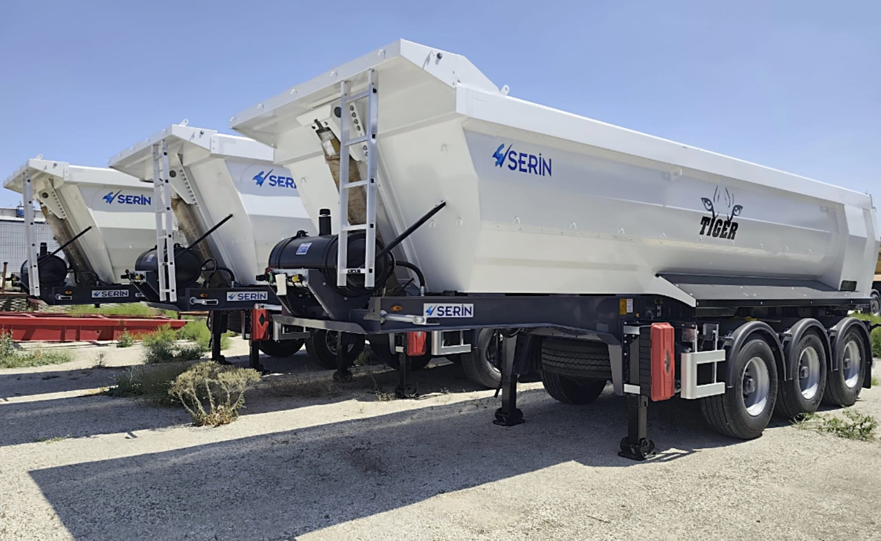 SERIN Tiger HARDOX 28 m³ Tipper Semi-Trailer - Kallur-poolhaagis: pilt 2 SERIN Tiger HARDOX 28 m³ Tipper Semi-Trailer - Kallur-poolhaagis: pilt 2