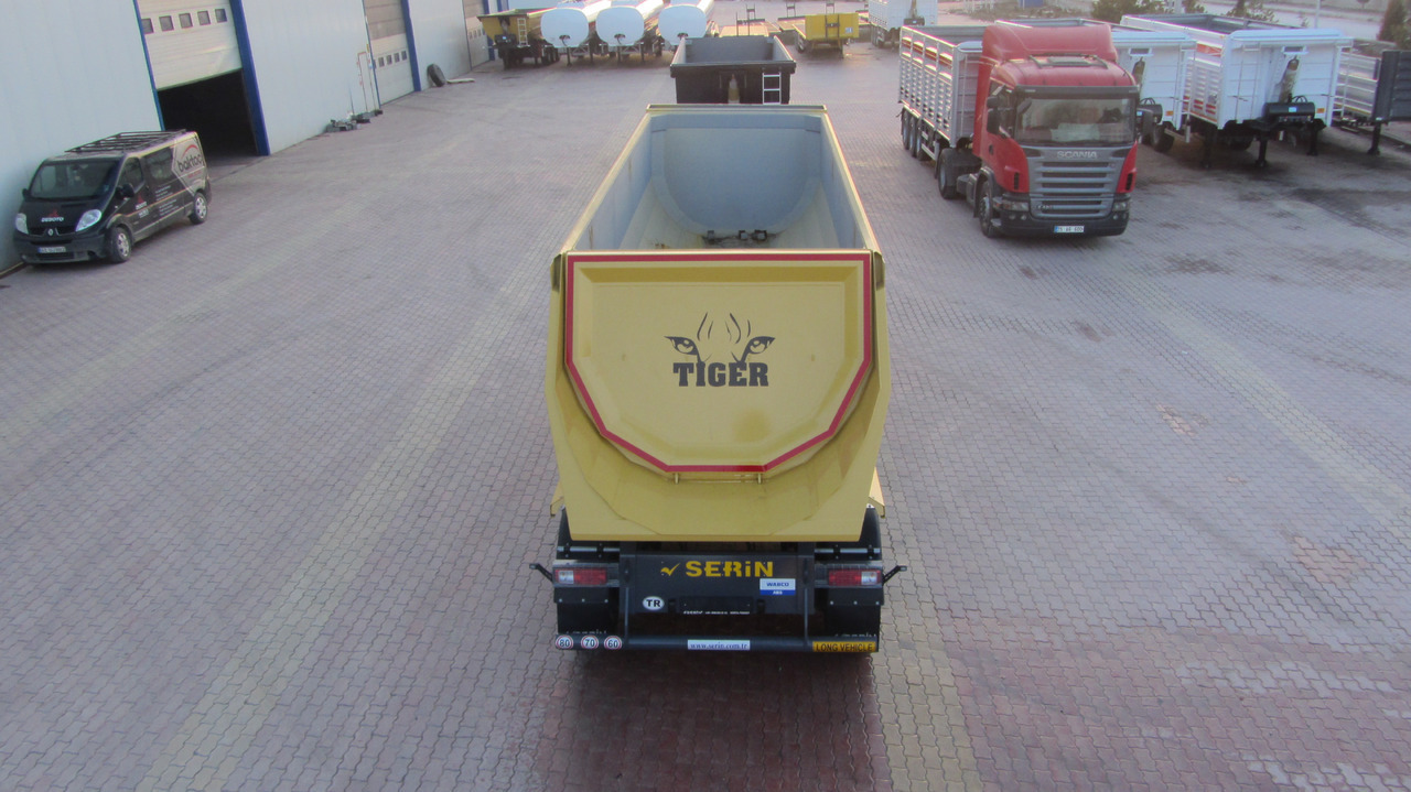 SERIN Tiger Hardox Tipper Semi Trailer 20 m³/24 m³ /28 m³ - Kallur-poolhaagis: pilt 5 SERIN Tiger Hardox Tipper Semi Trailer 20 m³/24 m³ /28 m³ - Kallur-poolhaagis: pilt 5