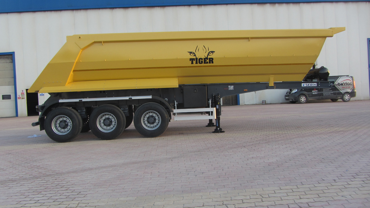 SERIN Tiger Hardox Tipper Semi Trailer 20 m³/24 m³ /28 m³ - Kallur-poolhaagis: pilt 3 SERIN Tiger Hardox Tipper Semi Trailer 20 m³/24 m³ /28 m³ - Kallur-poolhaagis: pilt 3