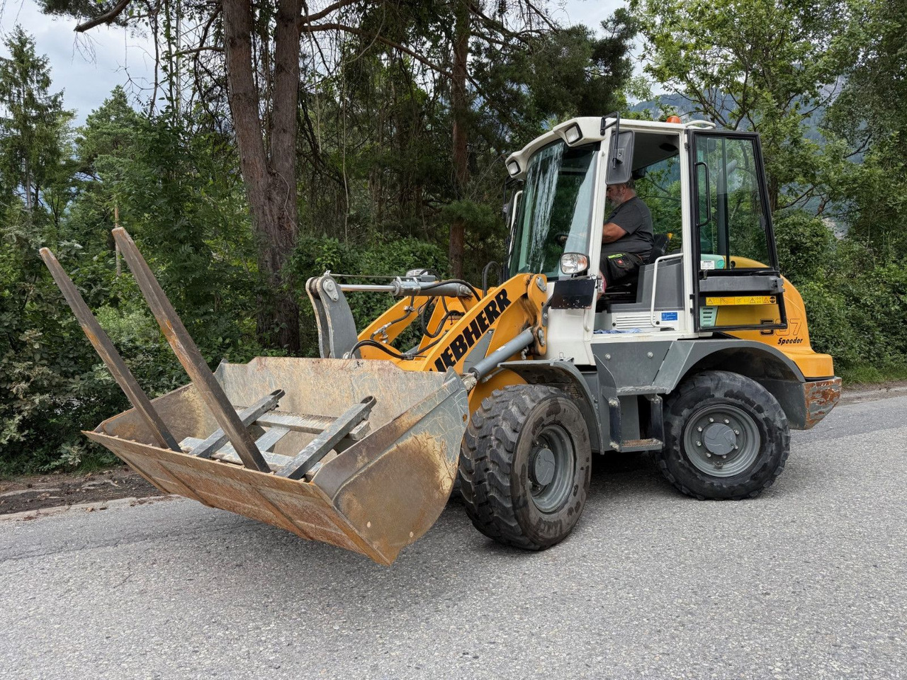 Liebherr L507, Gabel+Schaufel, ONLY 850hours - Rataslaadur: pilt 4 Liebherr L507, Gabel+Schaufel, ONLY 850hours - Rataslaadur: pilt 4