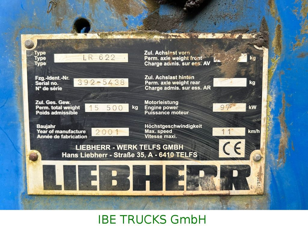 Buldooser Liebherr LR 622, 7060hours, swiss machine: pilt 6