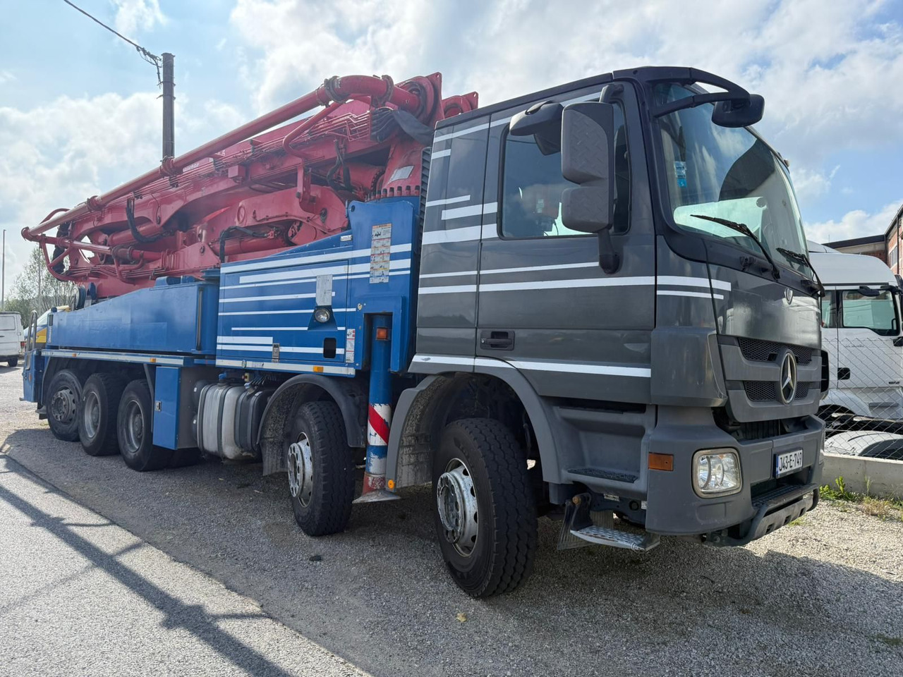 Mercedes-Benz Actros 4448 10x4, E5, MP-3, Putzmeister M46-5 - Betoonipump: pilt 1 Mercedes-Benz Actros 4448 10x4, E5, MP-3, Putzmeister M46-5 - Betoonipump: pilt 1