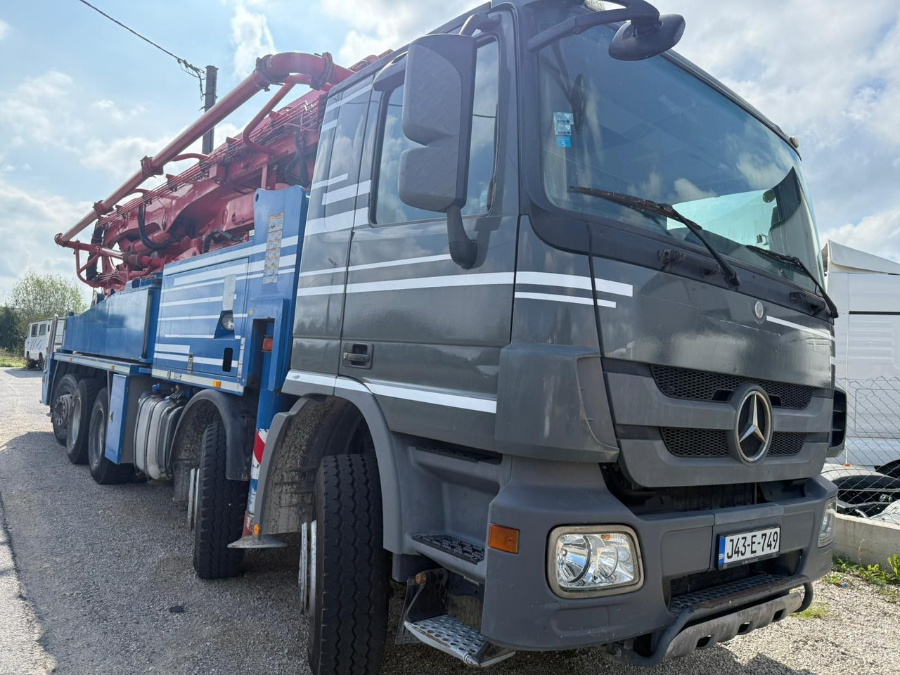 Mercedes-Benz Actros 4448 10x4, E5, MP-3, Putzmeister M46-5 - Betoonipump: pilt 2 Mercedes-Benz Actros 4448 10x4, E5, MP-3, Putzmeister M46-5 - Betoonipump: pilt 2