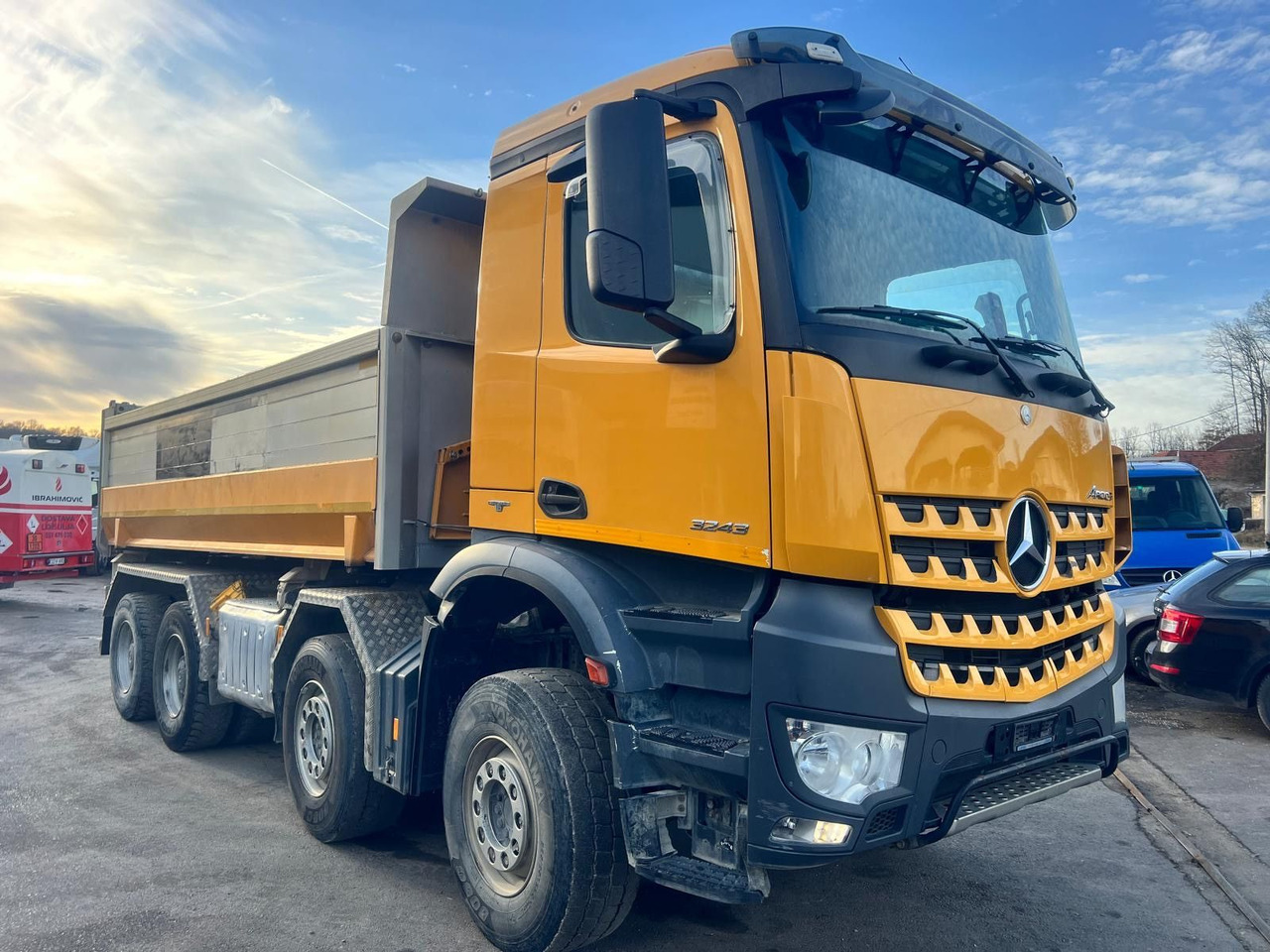 Mercedes-Benz Arocs 3243 8x4, E6, Meiller Kipper - Kallurauto: pilt 1 Mercedes-Benz Arocs 3243 8x4, E6, Meiller Kipper - Kallurauto: pilt 1