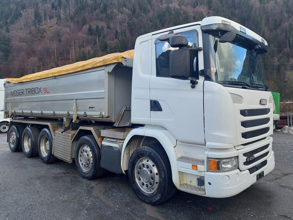 Scania G490 10x4, E6, Moser Kipper - Kallurauto: pilt 1 Scania G490 10x4, E6, Moser Kipper - Kallurauto: pilt 1
