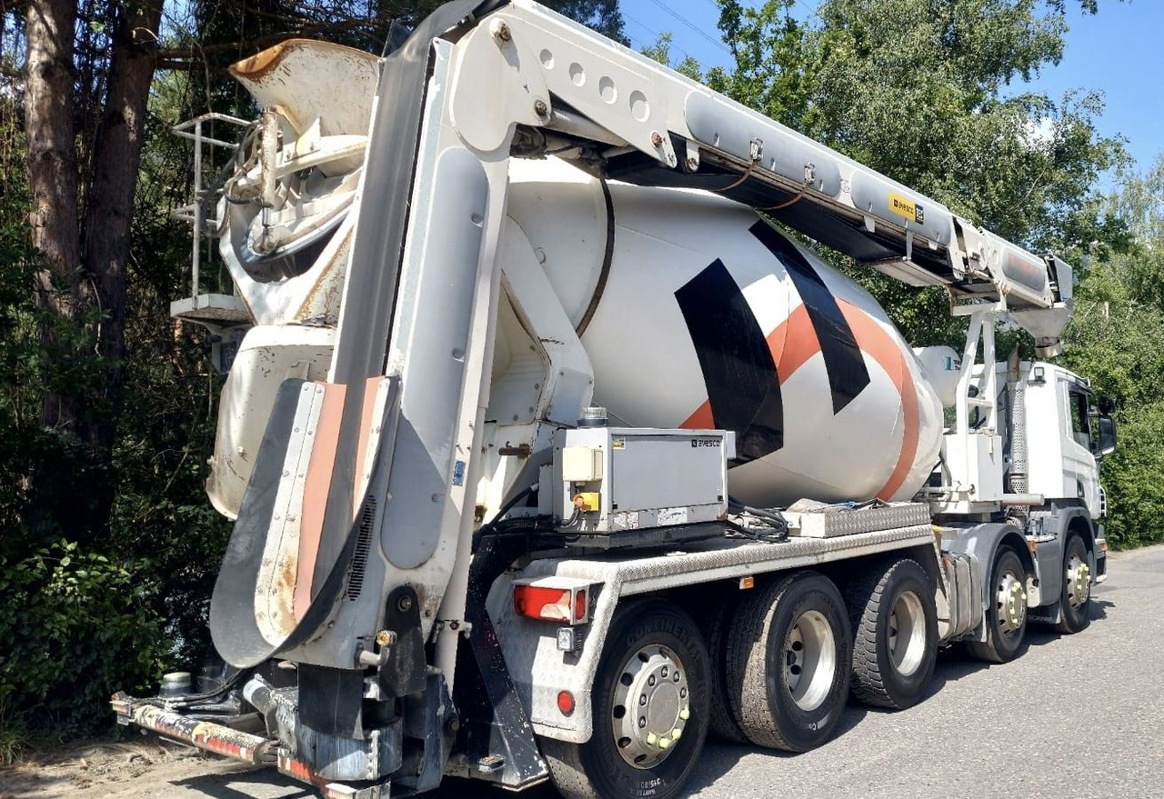 Scania P450 LB 10x4,E6,Stetter 10m³,Förderband/belt 16m - Autobetoonisegisti: pilt 5 Scania P450 LB 10x4,E6,Stetter 10m³,Förderband/belt 16m - Autobetoonisegisti: pilt 5