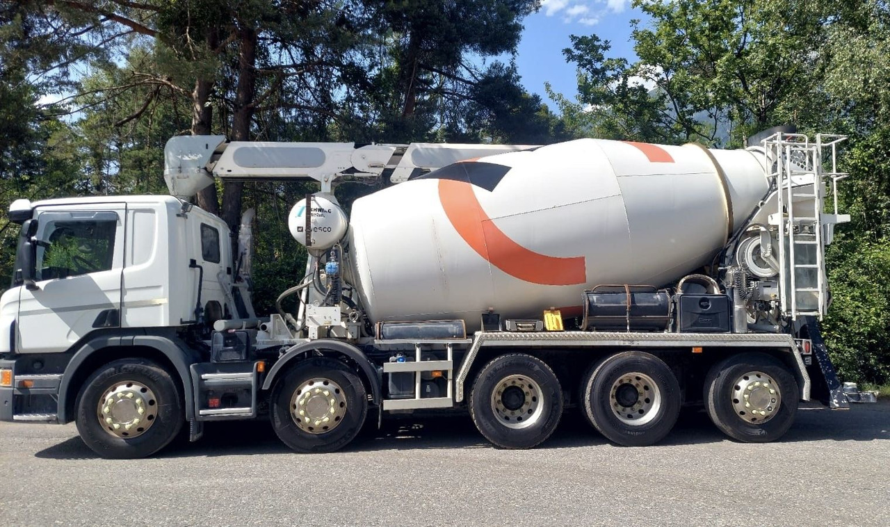 Scania P450 LB 10x4,E6,Stetter 10m³,Förderband/belt 16m - Autobetoonisegisti: pilt 3 Scania P450 LB 10x4,E6,Stetter 10m³,Förderband/belt 16m - Autobetoonisegisti: pilt 3