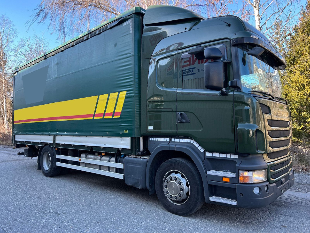 Scania R440 4x2, Euro 6, Ladebordwand, Retarder - Tent veoauto: pilt 1 Scania R440 4x2, Euro 6, Ladebordwand, Retarder - Tent veoauto: pilt 1