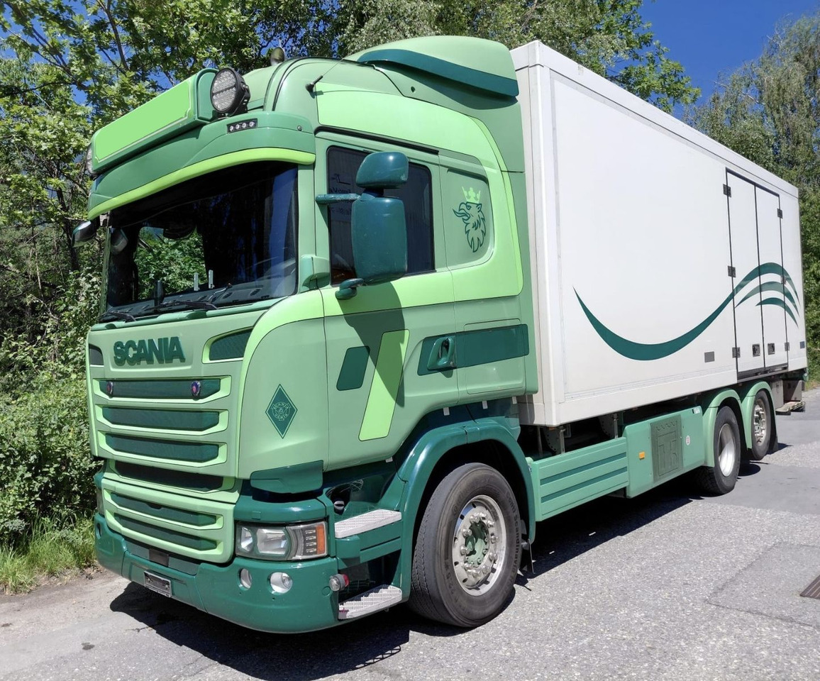Scania R450 6x2, E6, Thermo King UT 1200, Ladebordwand - Külmutiga veoauto: pilt 1 Scania R450 6x2, E6, Thermo King UT 1200, Ladebordwand - Külmutiga veoauto: pilt 1