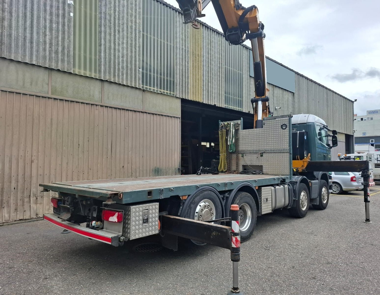 Scania R500 V8 8x2, E5, Effer 585 6S + Flyjib + winch - Kraanaga veoauto: pilt 4 Scania R500 V8 8x2, E5, Effer 585 6S + Flyjib + winch - Kraanaga veoauto: pilt 4