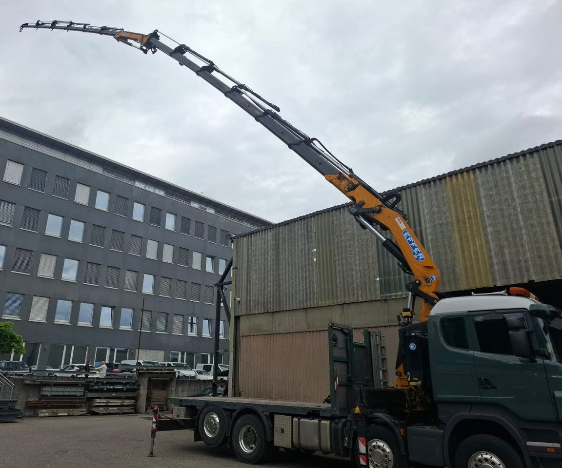 Scania R500 V8 8x2, E5, Effer 585 + Flyjib - Kraanaga veoauto: pilt 4 Scania R500 V8 8x2, E5, Effer 585 + Flyjib - Kraanaga veoauto: pilt 4