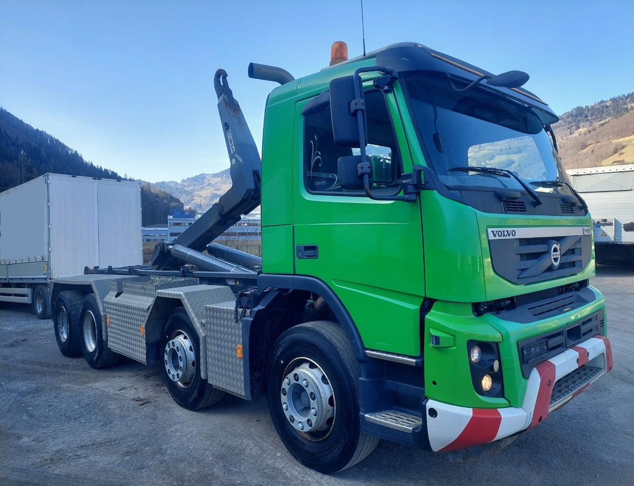 Volvo FMX-460 8x4R, E5, Mobas Abroll - Konkstõstukiga veoauto: pilt 1 Volvo FMX-460 8x4R, E5, Mobas Abroll - Konkstõstukiga veoauto: pilt 1