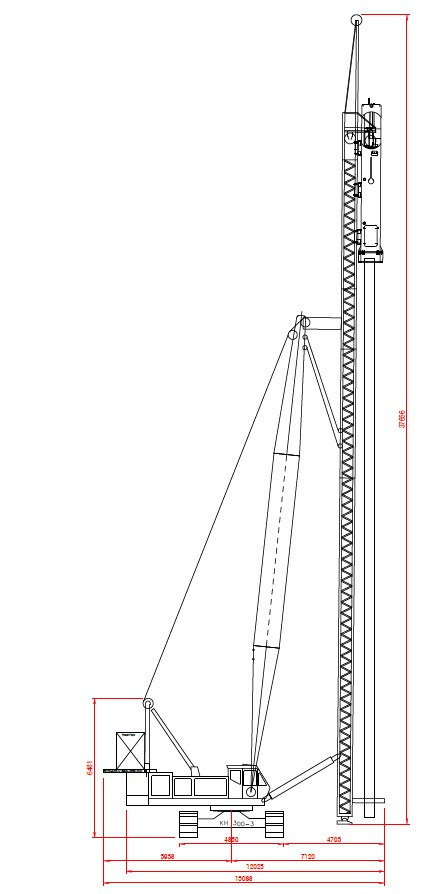 HITACHI KH300-3 PD - Roomikkraana: pilt 3 HITACHI KH300-3 PD - Roomikkraana: pilt 3