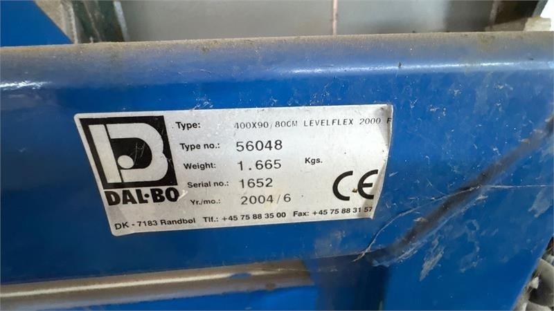 Dal-Bo 4m Frontpakker Levelflex 2000 4 m. - Põllurull: pilt 3 Dal-Bo 4m Frontpakker Levelflex 2000 4 m. - Põllurull: pilt 3