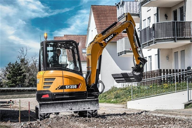 Sany SY35U - Lintekskavaator: pilt 3 Sany SY35U - Lintekskavaator: pilt 3